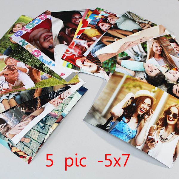 Customized Photo Print 4x6 to 5x7 with Digital High Quality Resolution HD Photo Prints