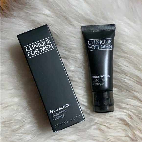clinique face scrub