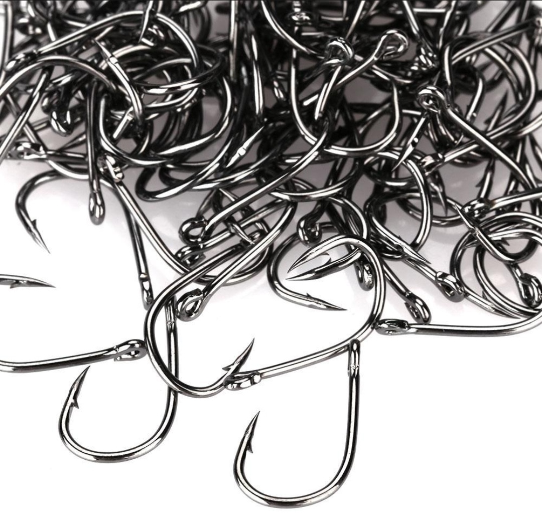 9,10 11,12 ,13,14 ,15 16 Number Fishing Hooks Black Best Fishing Hooks salt and fresh water hook