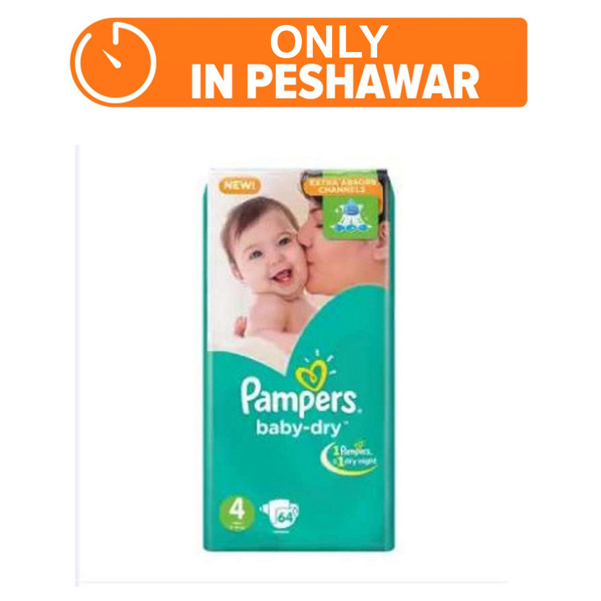 pampers diapers large 64