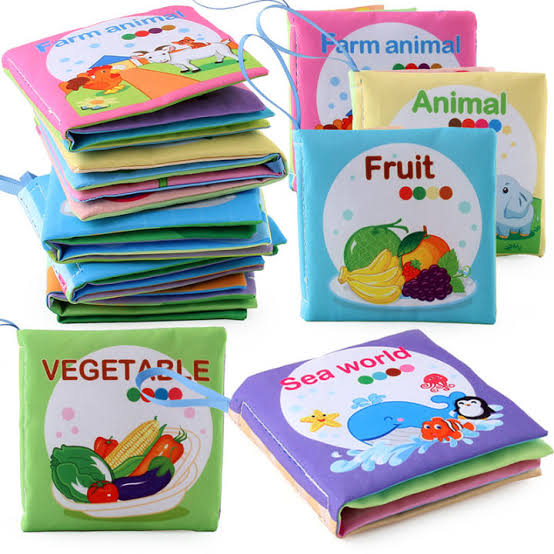 Baby Cloth Book Intelligence Development Early Learning Educational Toy Montessori for Kids Gift