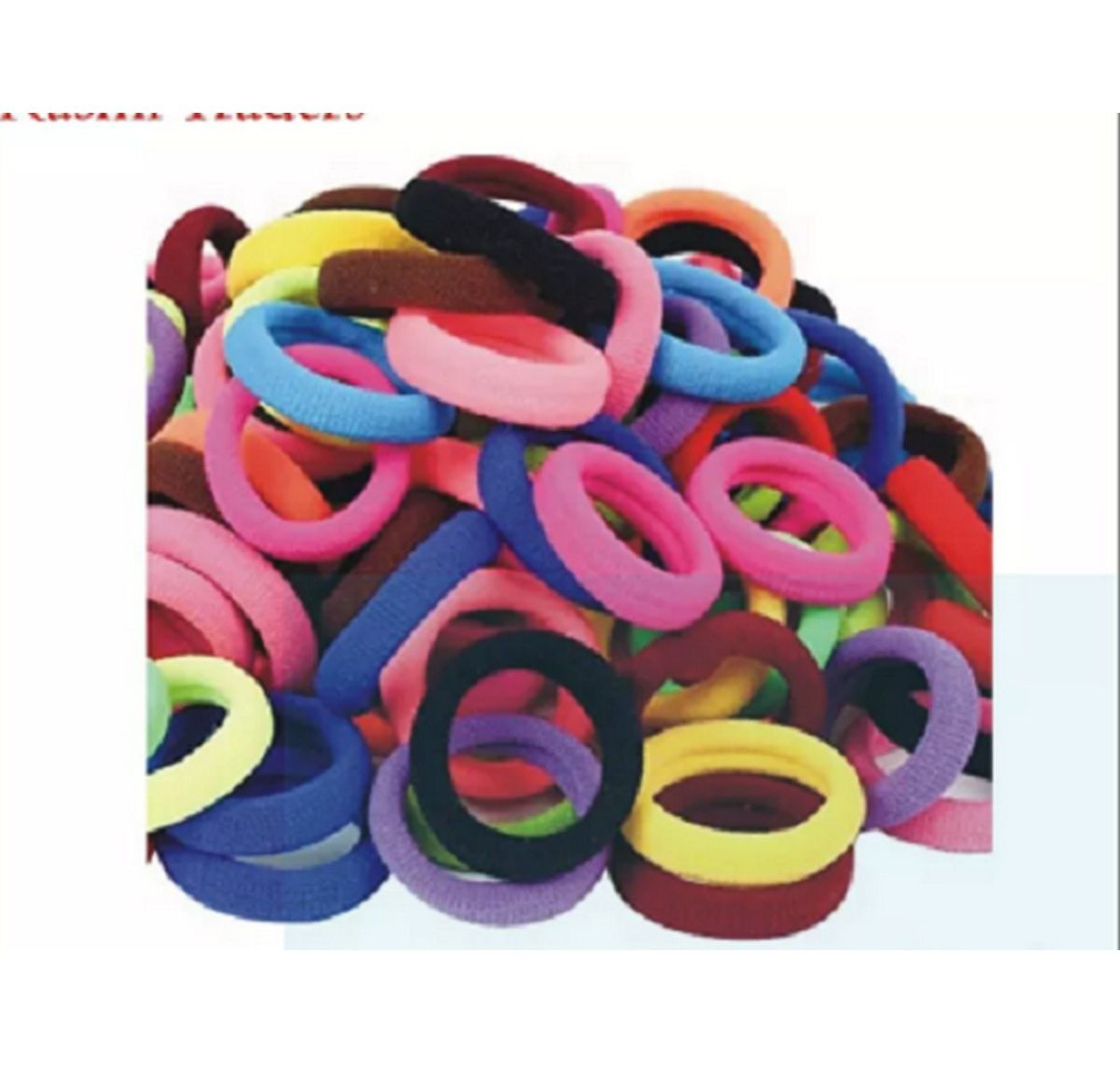 Pack of 40 - Multicolor Hair Ponies