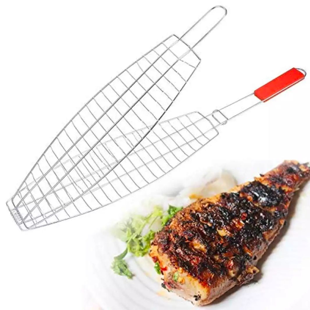 BBQ and Fish Grill - Silver