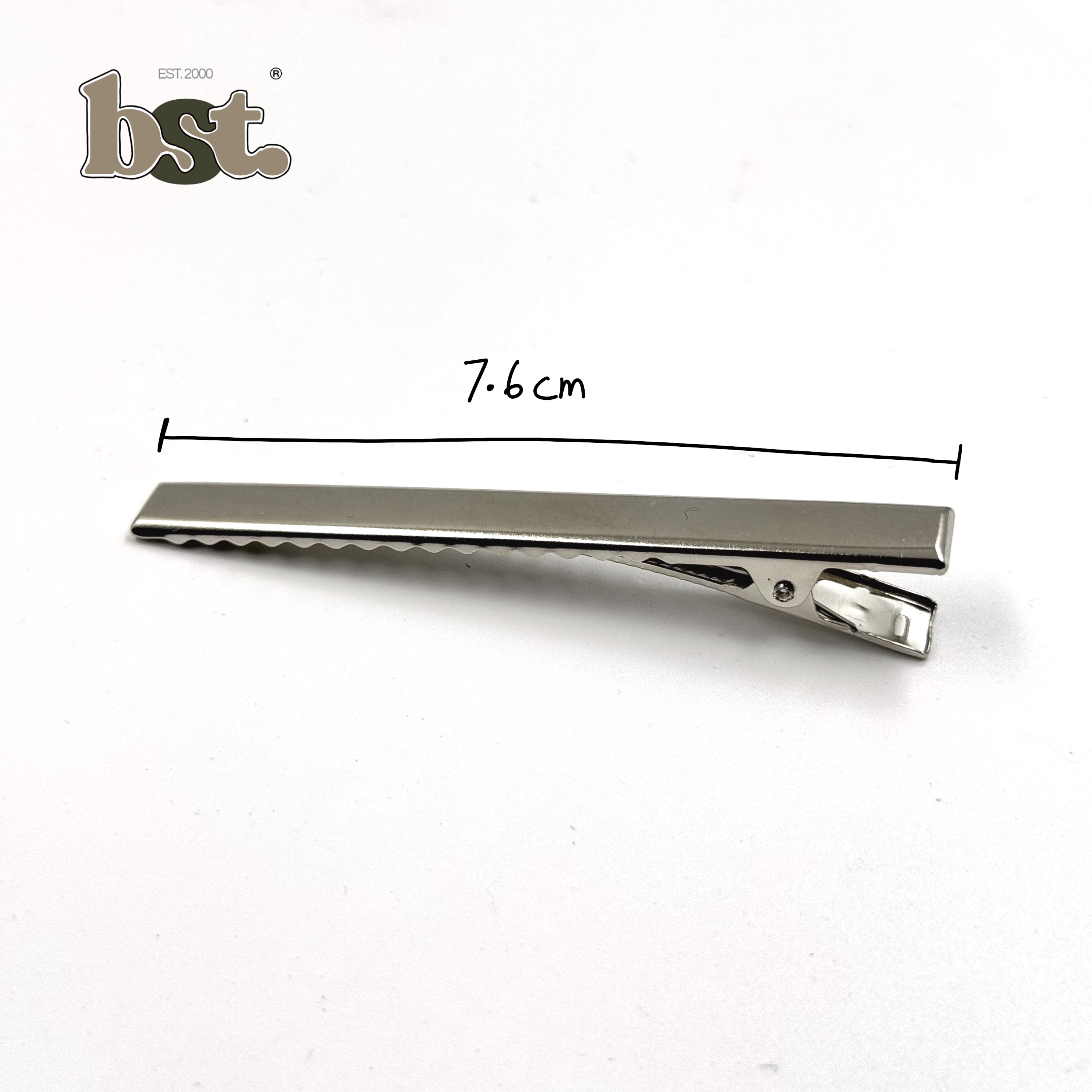 12pcs 50pcs Alligator Hair Clips Metal Bow Teethed Barrette Crocodile Clamp Tie Pin DIY Clip BST