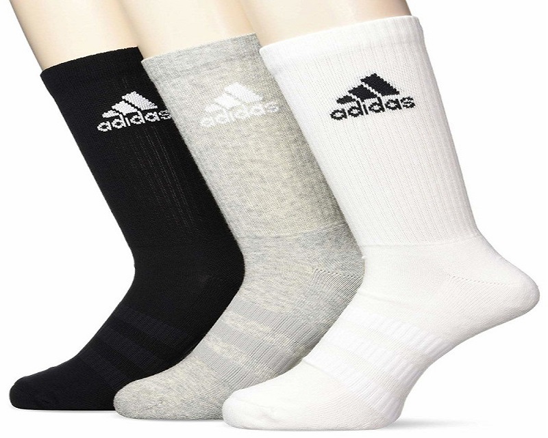 08 Pairs – Branded Crew Socks for Men