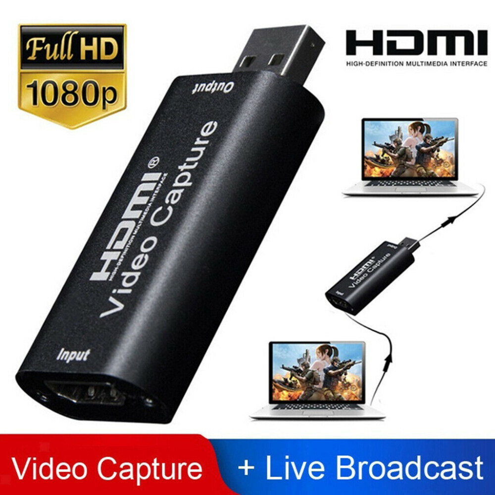 HDMI Capture Card / HDMI to USB 2.0 Video Capture Device