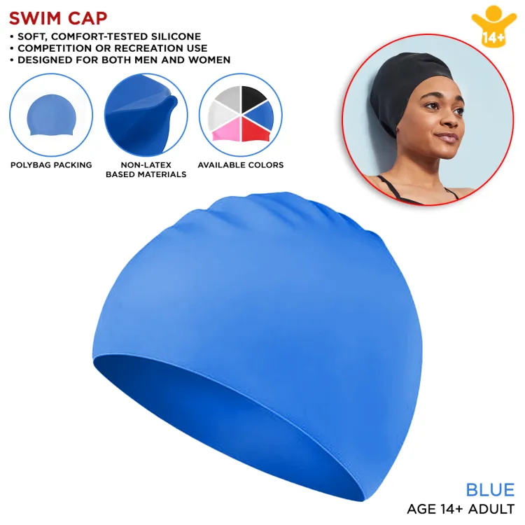 BLUE - SWIM CAP