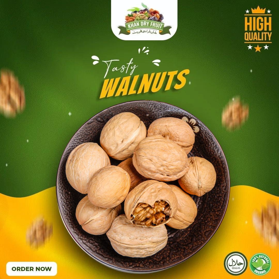 Buy 1kg Of Walnuts Akhroot Kaghzi Soft Shell - Fresh & Delicious