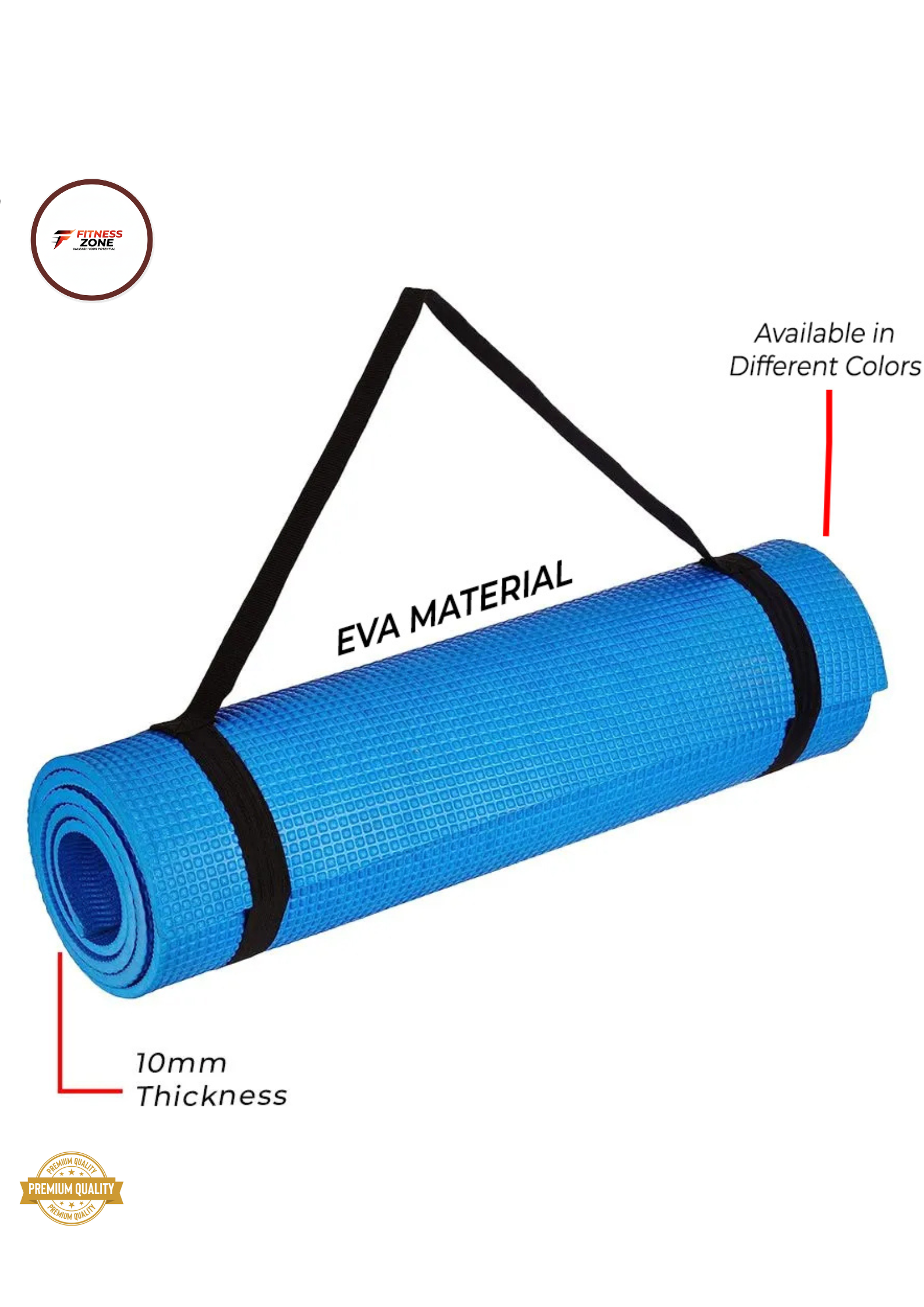 Yoga mat 10mm for men and women Anti Slip/Exercise Mats