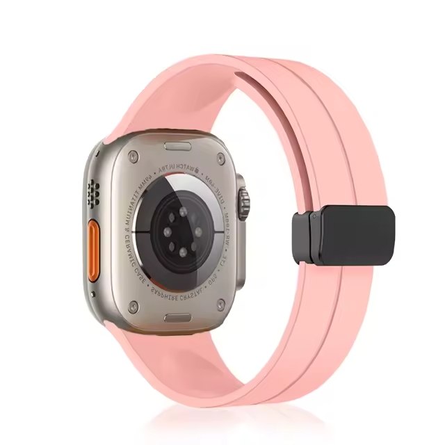 Magnetic Silicone Straps for Smart Watch 42/44/45/49 mm