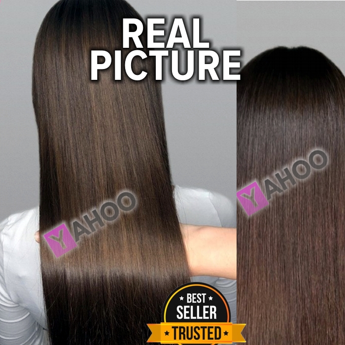 Hair Extension For Girls 5 Clip in Hair Extensions for Women - Copper Brown