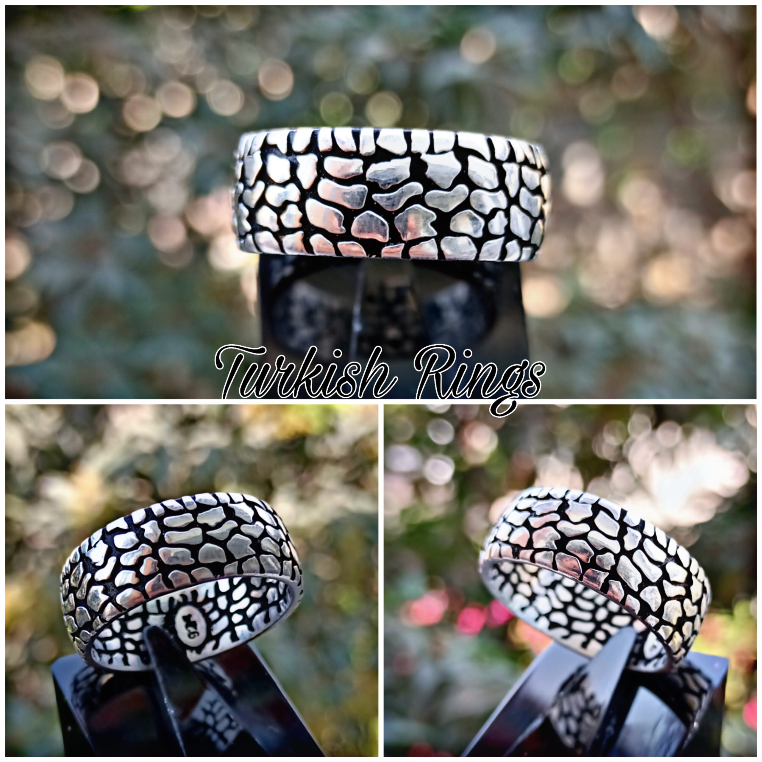 100 Original Pure Chandi Turkish Ring (Challa) For Men Daraz.pk