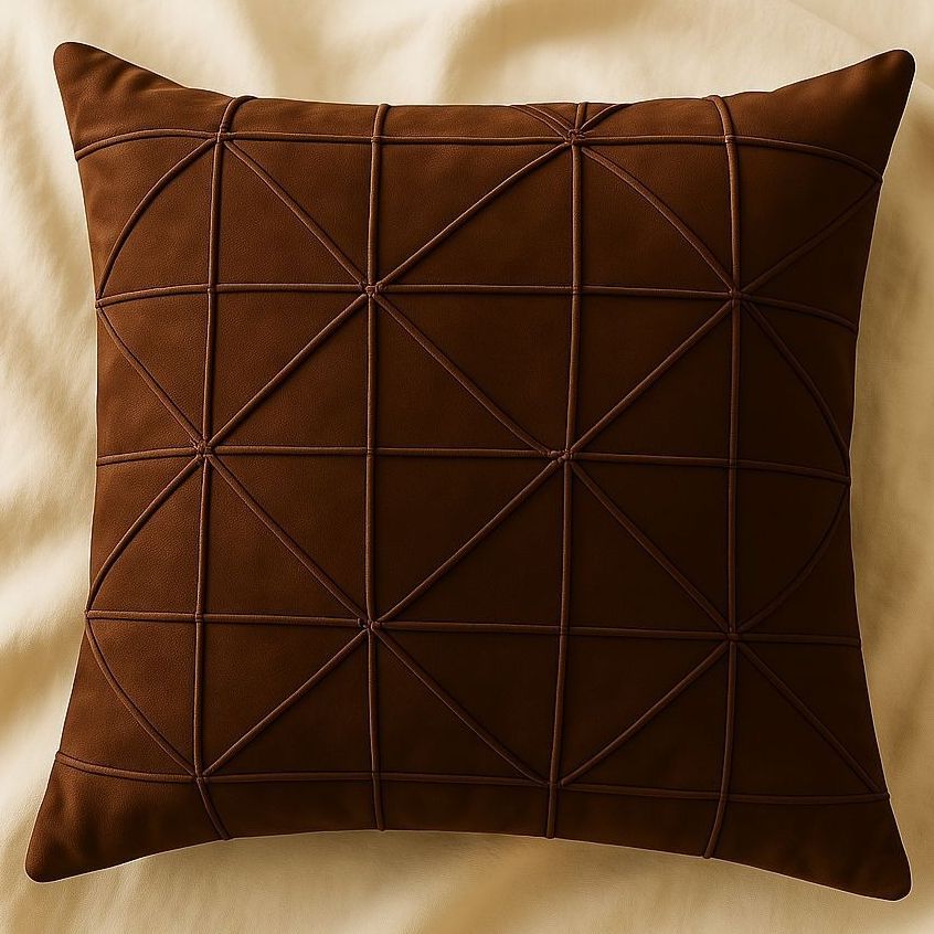 Cushion Cover Velvet Pintuck Style Cushion Cover Decorative Cushion Cover for Living Room Sofa Cushion Cover