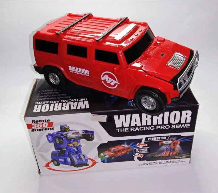 Deformation Robot Car With Robot Projection Figures 2 In 1 Hummer Robot Car