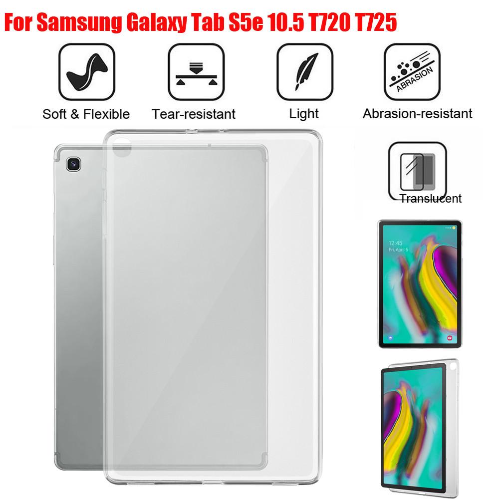 For Samsung Galaxy Tab S5e 10.5 T720 T725 TPU Gel Silicone Matte Case Cover:  Buy Online at Best Prices in Pakistan | Daraz.pk