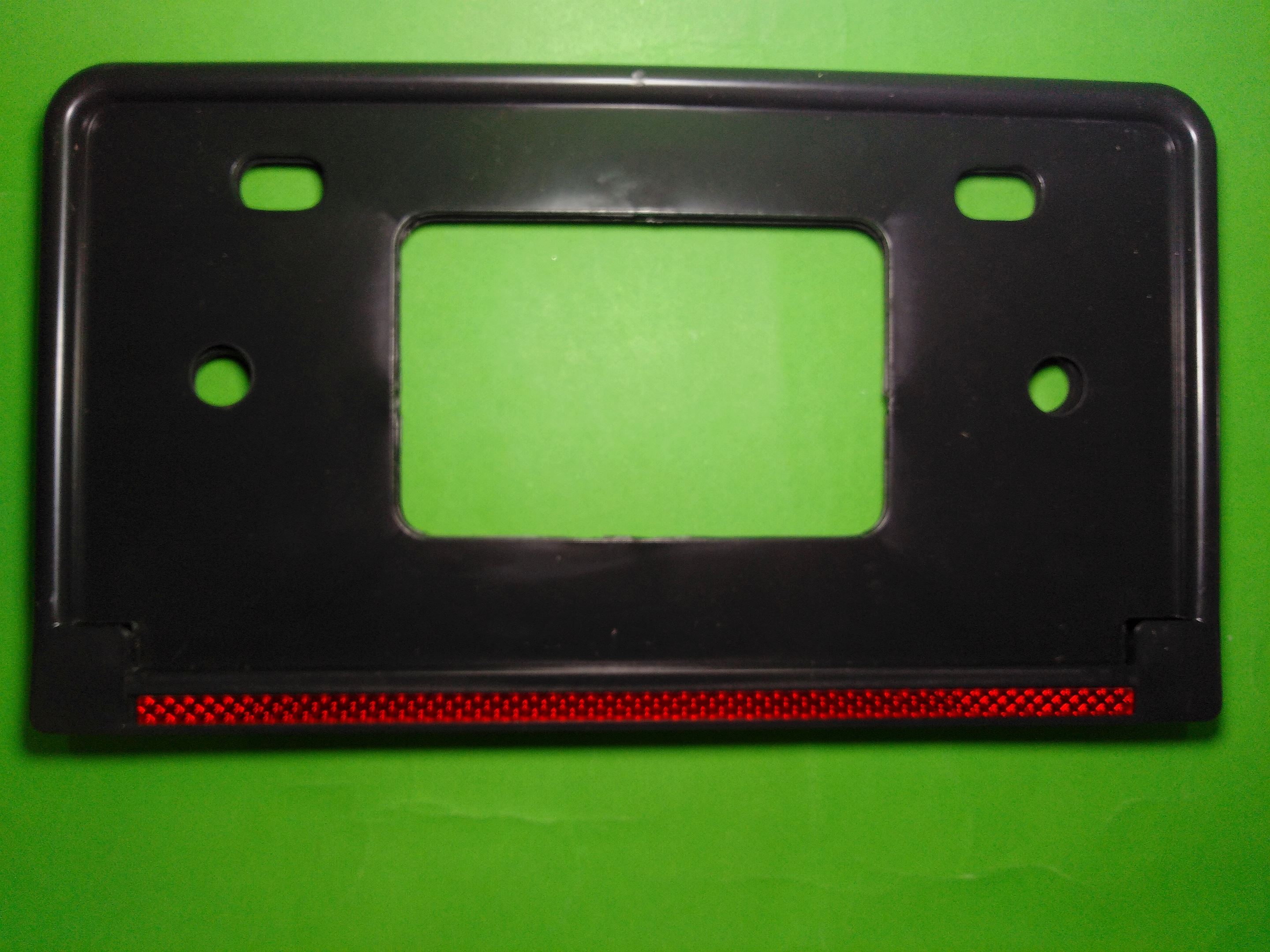 FULL Reflector LATEST DESGIN 12" Width Car License Number Plate Frame 2 pieces Set Daraz.pk