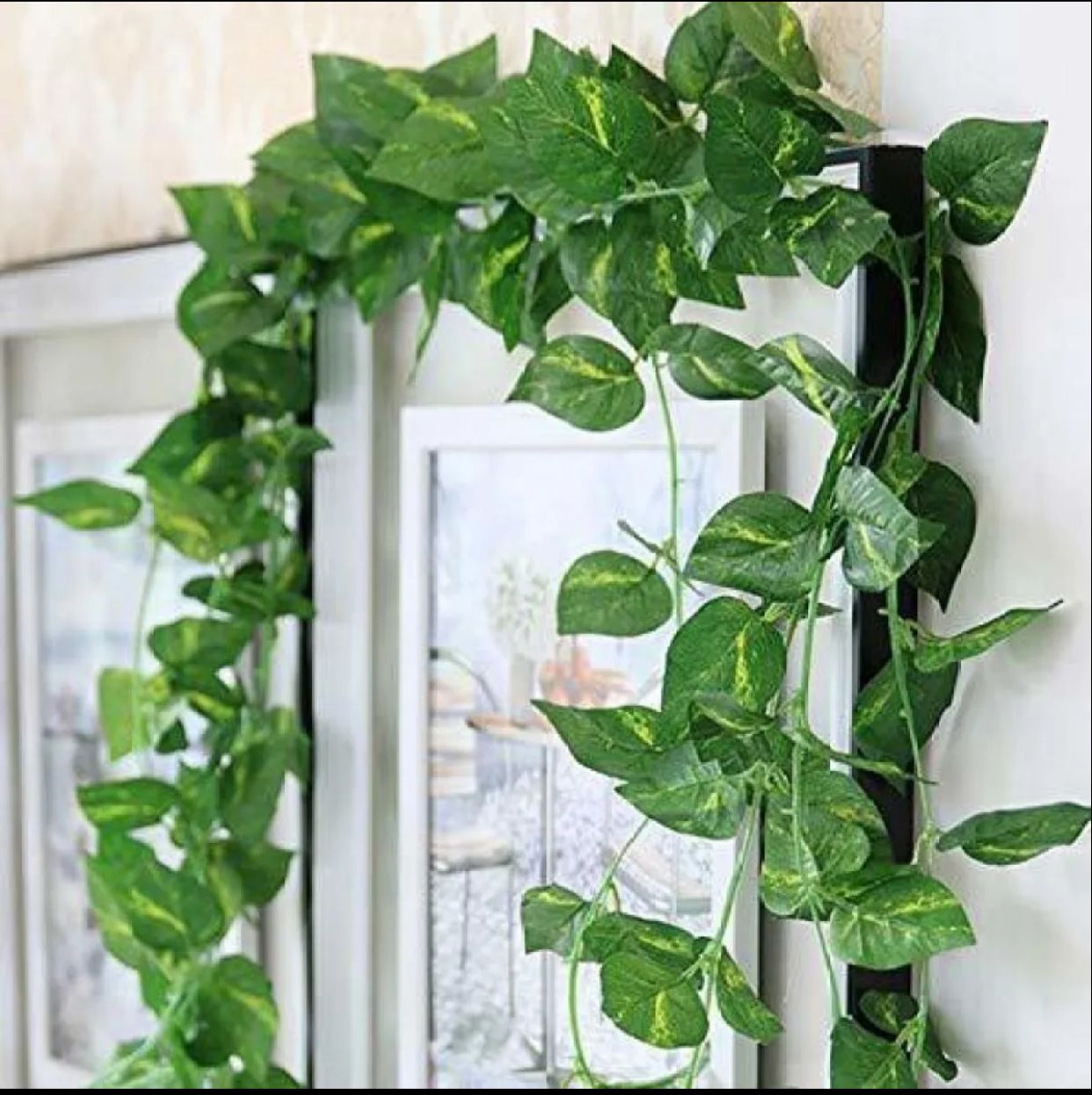 7 Feet Long Artificial Money Plant Natural Look Leaf Bail Garland For Home, Office, Room Decoration