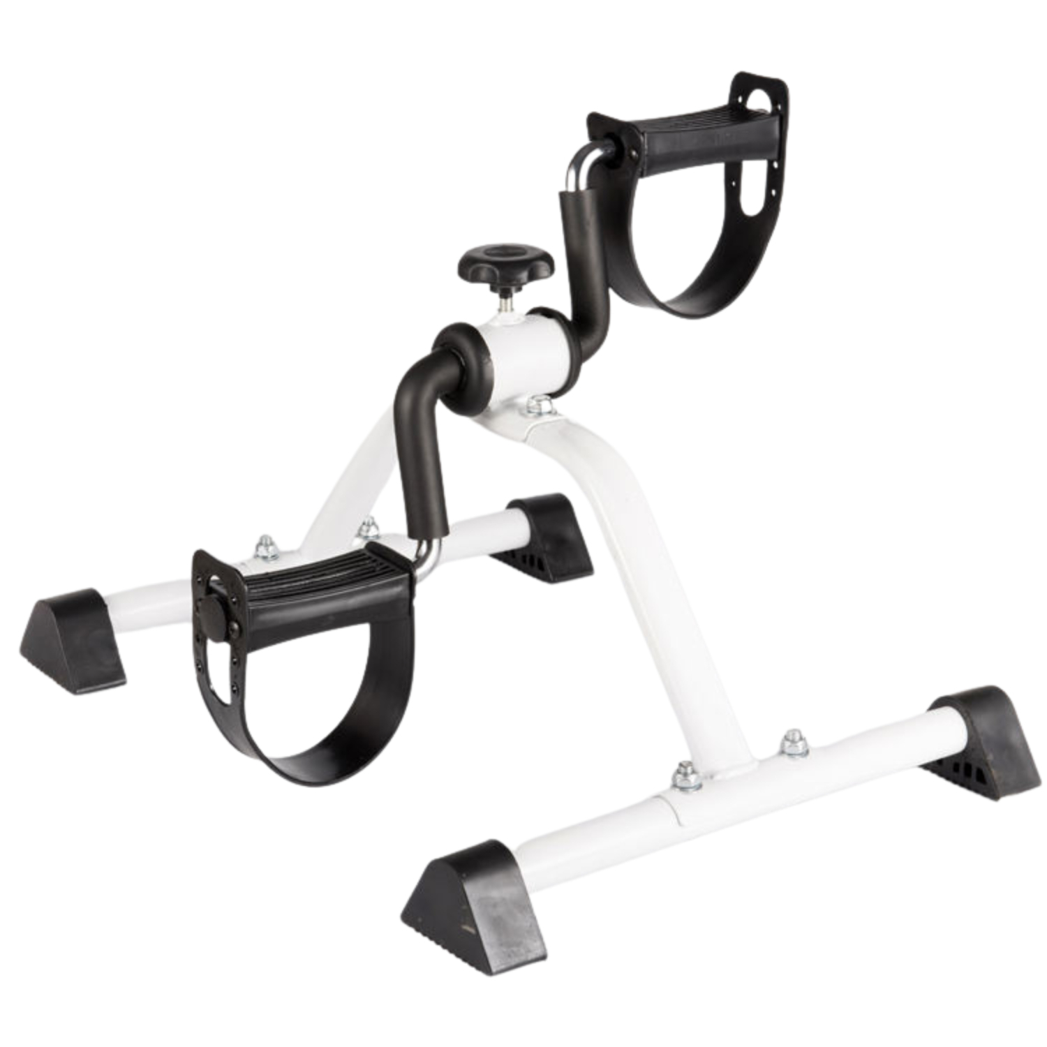FONEstop - Home Gym Equipment - Mini Exercise Bike Pedal Exerciser with Digital Monitor Under Desk Fitness Cycle for Arms & Legs Rehab - Perfect For Home Exercise Gym Accessories