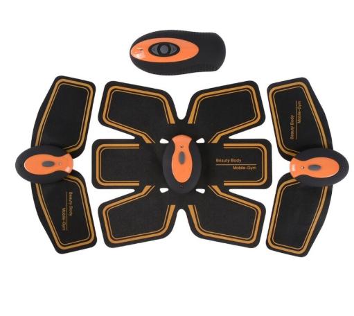 Men & Women Muscle Trainer Abdominal Toning Training Gear Wireless Electronic Muscle System ABS Fit for Abdomen and Arm Support