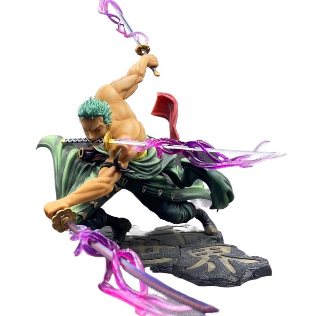 Hot Battle Mode Hot Action Figure  Three Thousand World Anime Figure Doll Model Statue  Anime Pvc Figurine, Multi Colour, Large, 20 cm