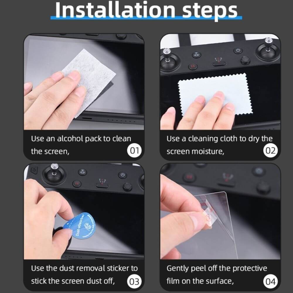 Screen Protector Tempered Glass Protection For DJI Mini 3 Pro/DJI Air 3 RC2 Remote Controller