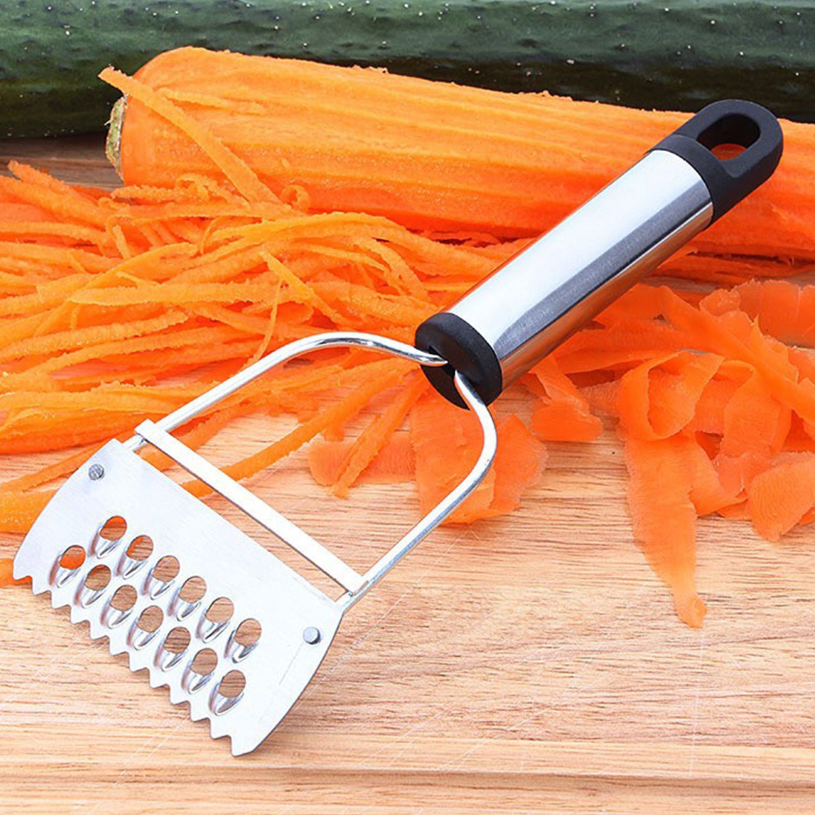 Cucumber Grater Ergonomic Handle Carrot Peeling Cutter Vegetable Peeler Tool