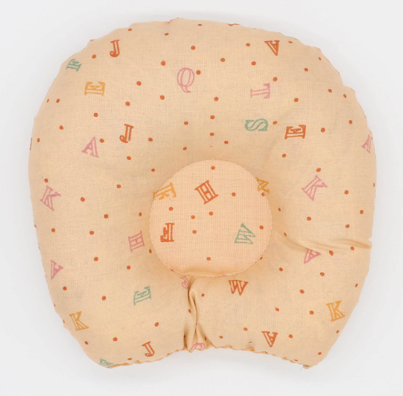 Head making pillow for baby newborn head care round pillow - multicolor