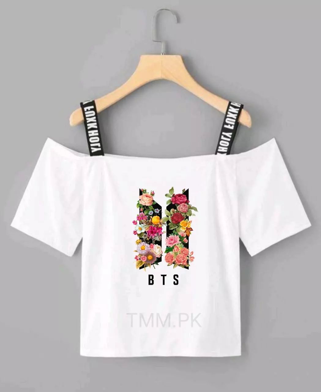 MI'TESORO Customize Butterfly Girls/women T-Shirt Short Sleeve Tops u-Neck  Summer Fashion