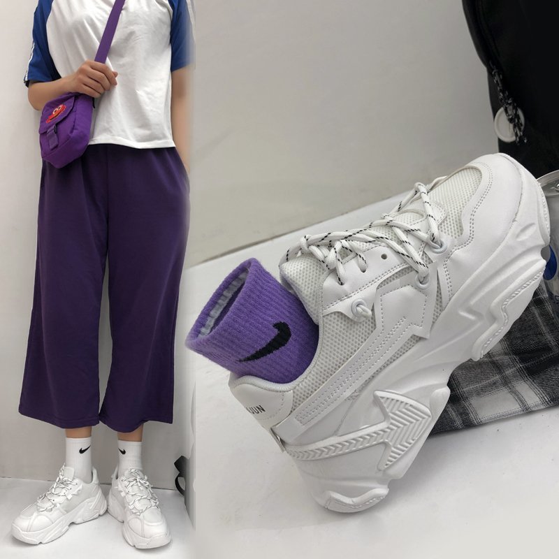 ladies chunky sneakers