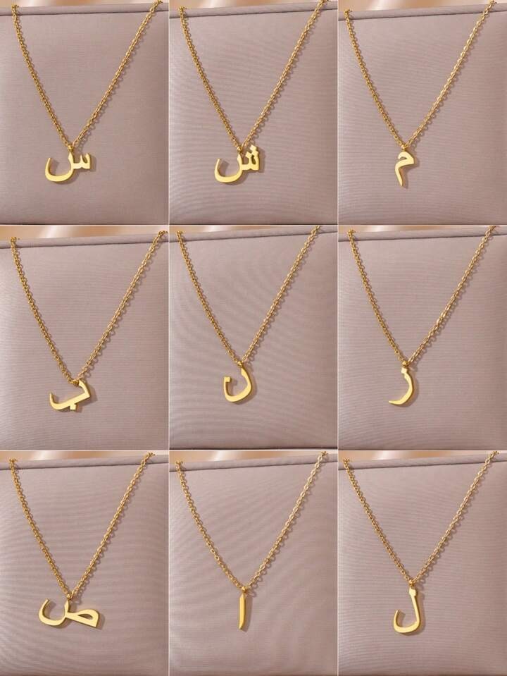 Customize Necklace, Initial Letter Necklace, Custom Letter Necklace, Personalized name Necklace, Custom Name Necklace with box packing (PERFECT GIFT TO SEND YOUR WIFE , FIANCE OR ANY ONE)  New Article UT R01