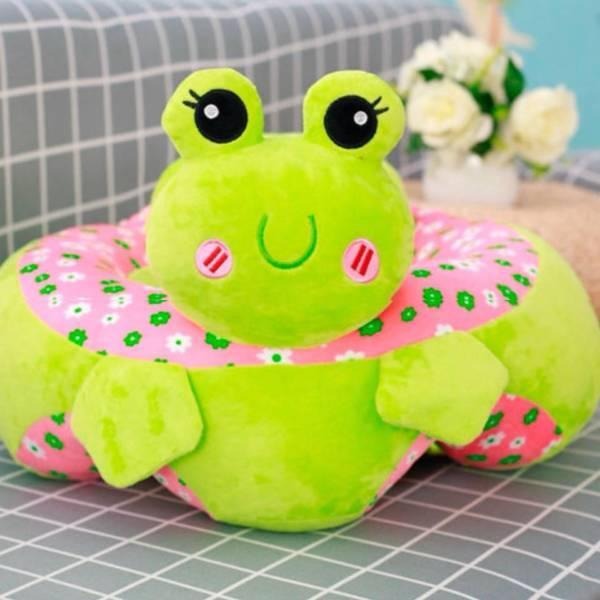 BabyPink Elephant Seats Sofa Plush Support Seat Learning To Sit Baby Plush Toys