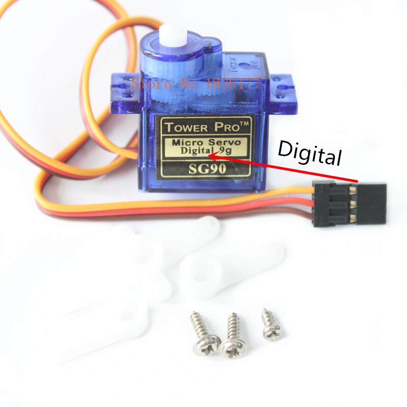 SG90 9g Micro Servo Motor for RC Robot, Helicopter, Drone, Car, Boat Remote Control
