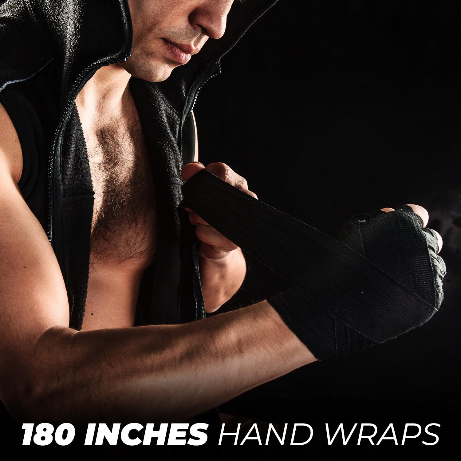Premium high quality Everlast 2PCS 3M 4M 5M 100% Cotton Boxing Strap Bandage Velcro Hand Gloves Wraps Sanda Muay Thai MMA Taekwondo