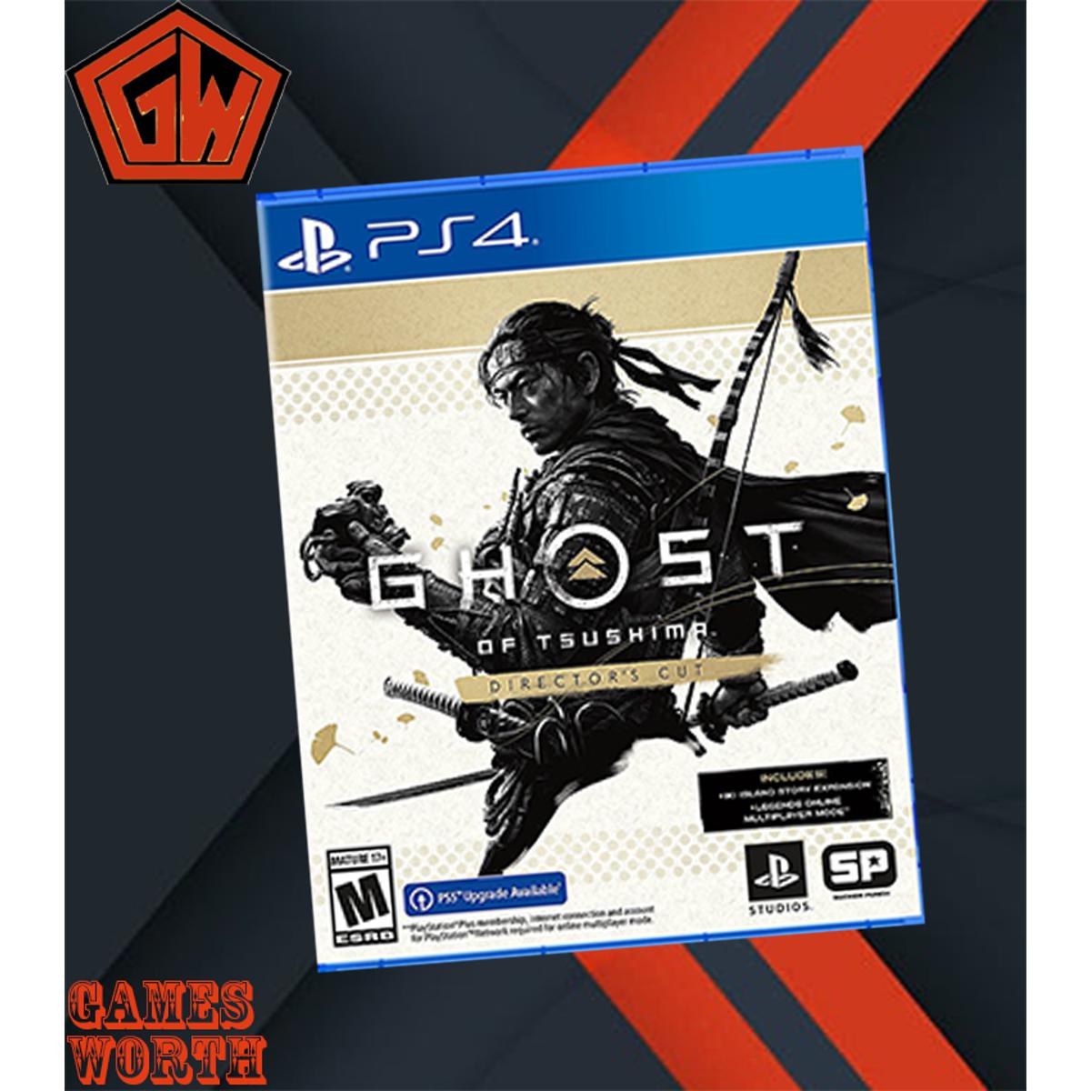 PLAYSTATION DVD GHOST OF TSUSHIMA DIRECTORS CUT PS4 GAME