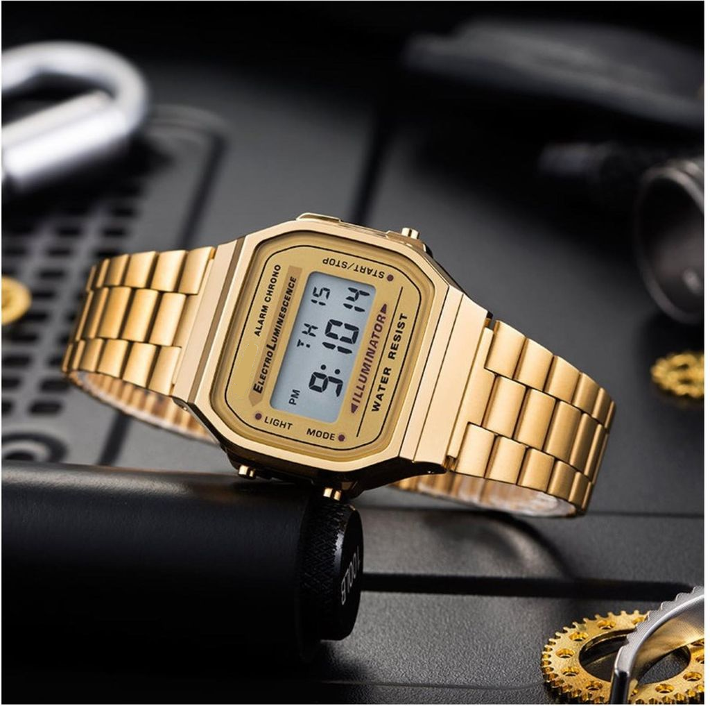 Digital vintage design watch for boys and girls