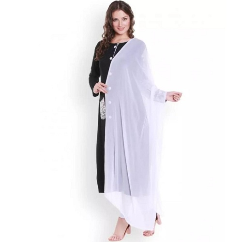 Crincle Chiffon dupatta for girl & women  Chiffon Scarves Women Plain Neck Wrap Scarf Girls Headscarf Soft Headwrap