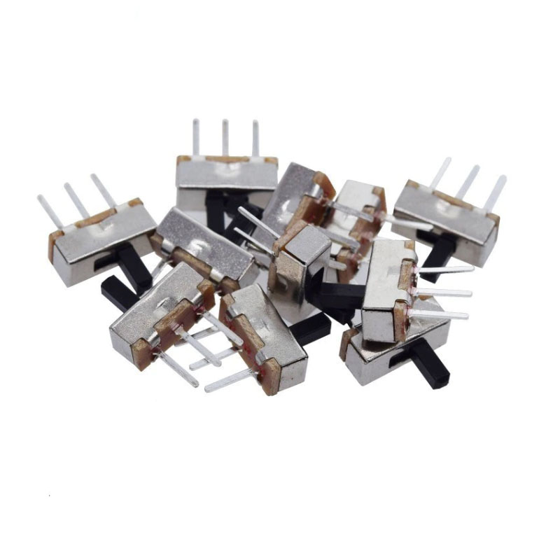 Pack of 5 - Mini On-off Slide Switch 3Pin 1P2T 2 Position | Daraz.pk