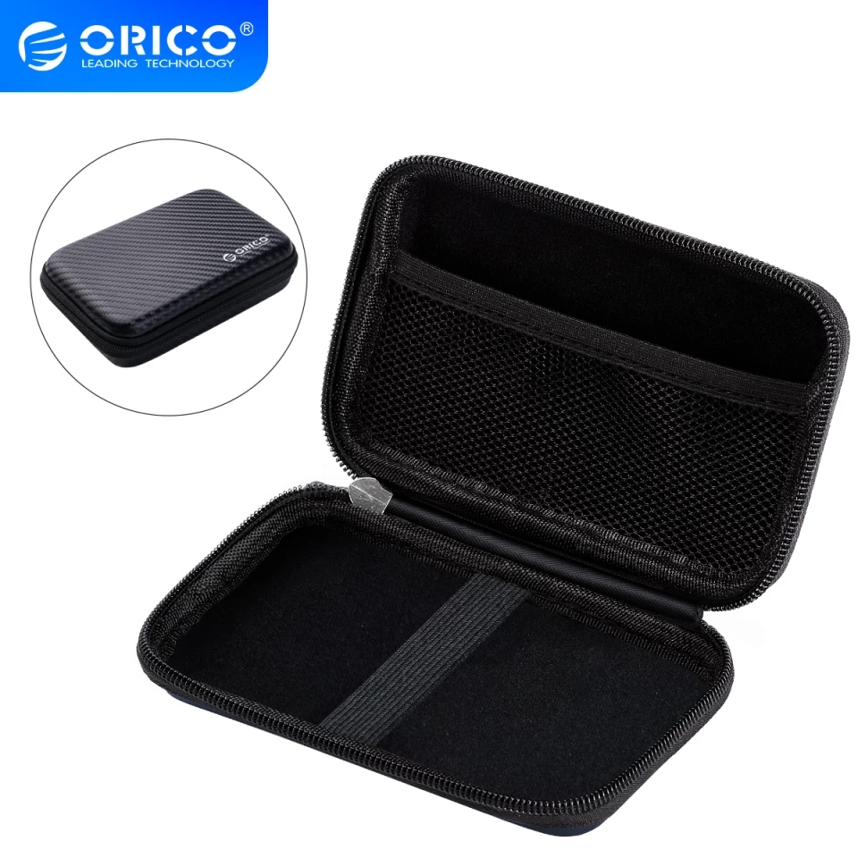 Orico 100% Original External Portable Hard Disk Drive Case - Black