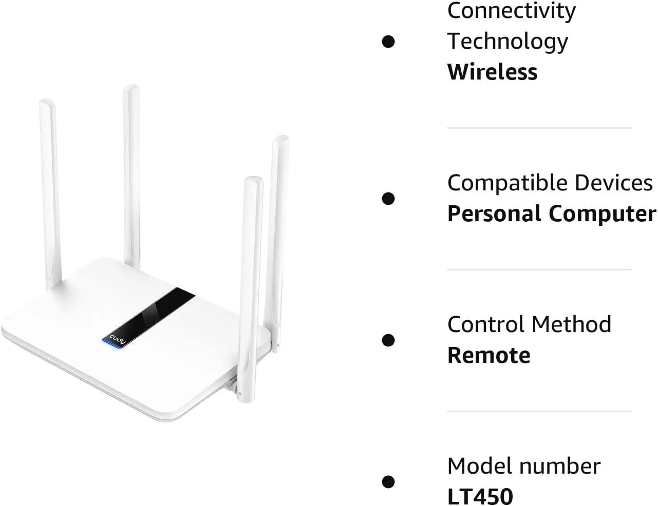 Routeur 4G LTE Cudy LT12 - Double SIM AC1200 - 4 Ports Gigabit - VPN OpenVPN/WireGuard