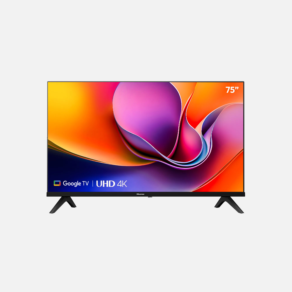 Hisense 75" 4K UHD Google TV 75A6N – Dolby Vision, HDR10, DTS Virtual:X, Game Mode Plus & 4-Year Comprehensive Warranty