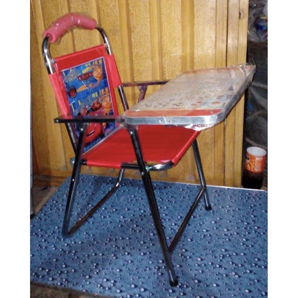 Kids Foldable & Portable Study+Eating Table & Chair Used For Multi Purpose