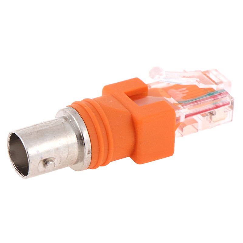 Hot 1pc New BNC Female to RJ45 Male Coaxial Coax Coupler Adapter RJ45