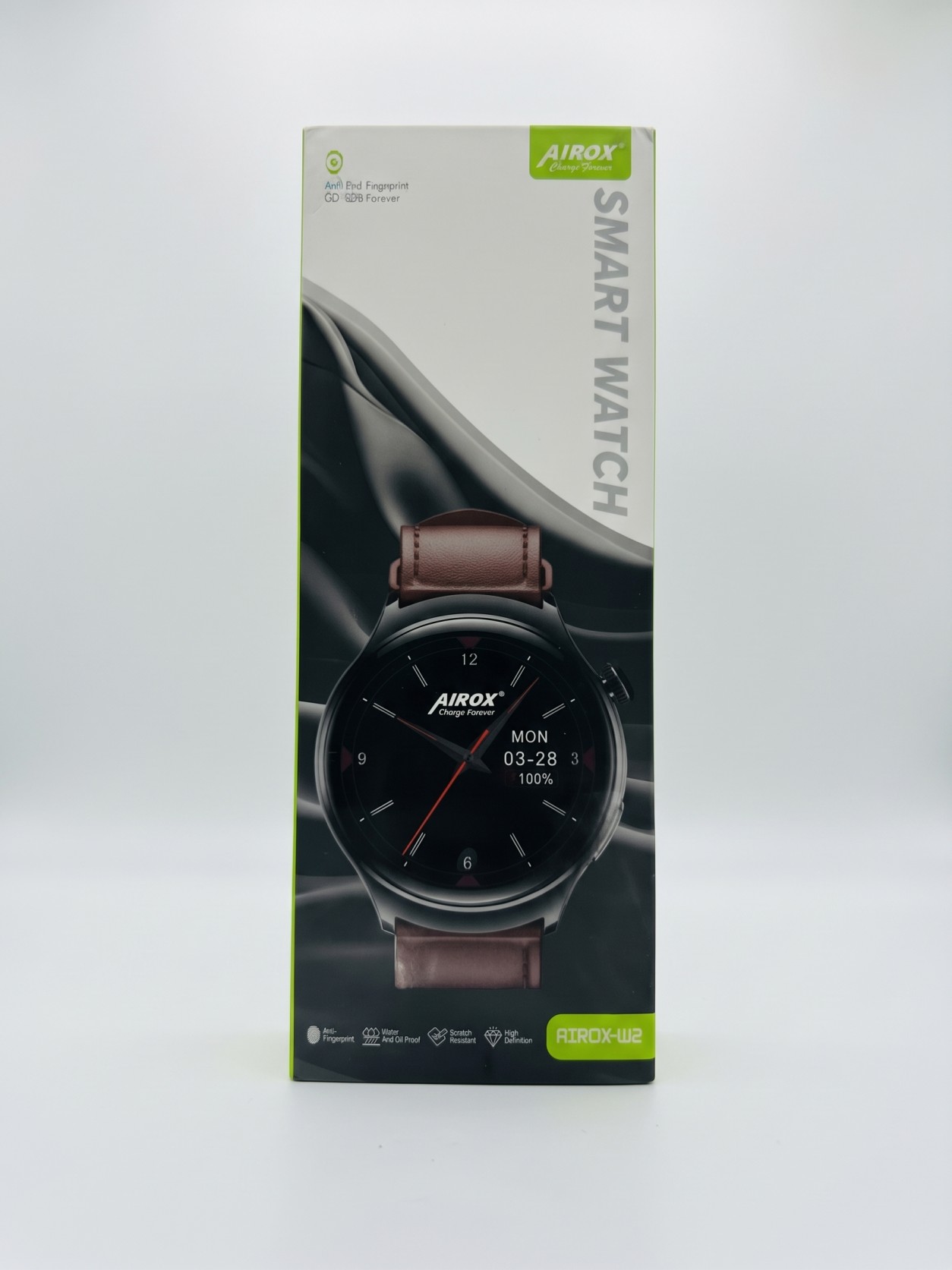 AIROX W2+ Smart Watch – 1.46" Full Touch Display | Bluetooth 5.2 | Stylish Smartwatch
