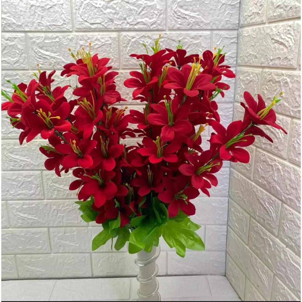 Long Steam Artificial Flowers for home and office decoration office table indoor plant for decoration
