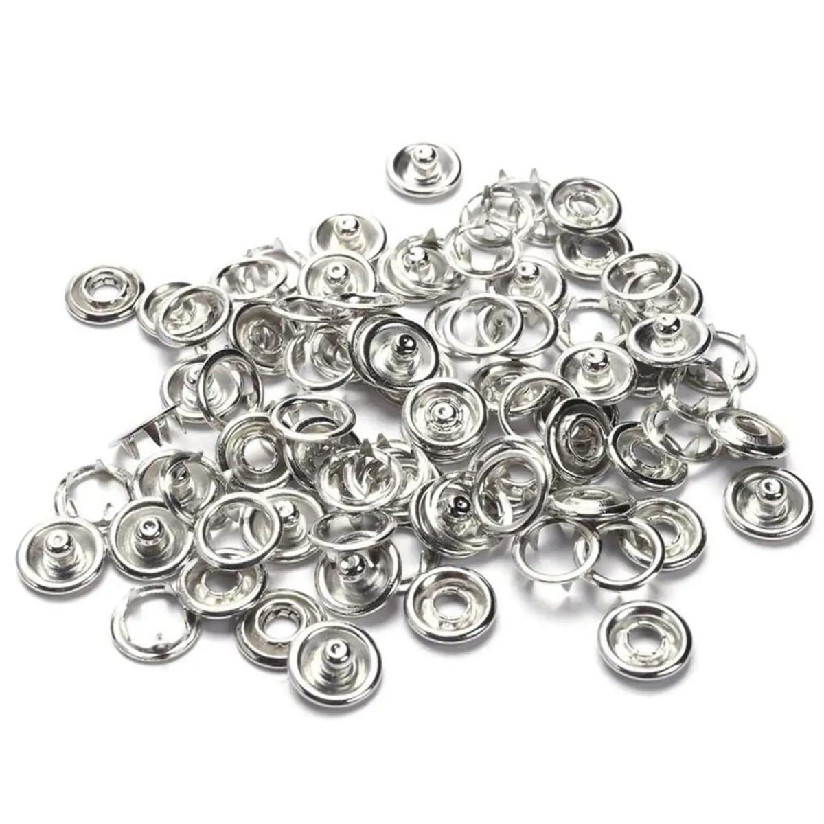 Press Studs Pliers 9.5mm Metal Sewing Prong Rings Buttons Clip Pliers DIY Clothes Tool for Sewing Leather Rivets Bags Clothes