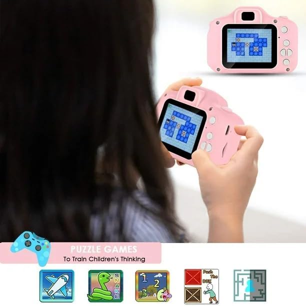 Small Digital Camera for Children Kids Toy Camera with Photo/Video Function HD 1080P Camera with 2.0 inch Color Screen Support up to 32G Memory Card