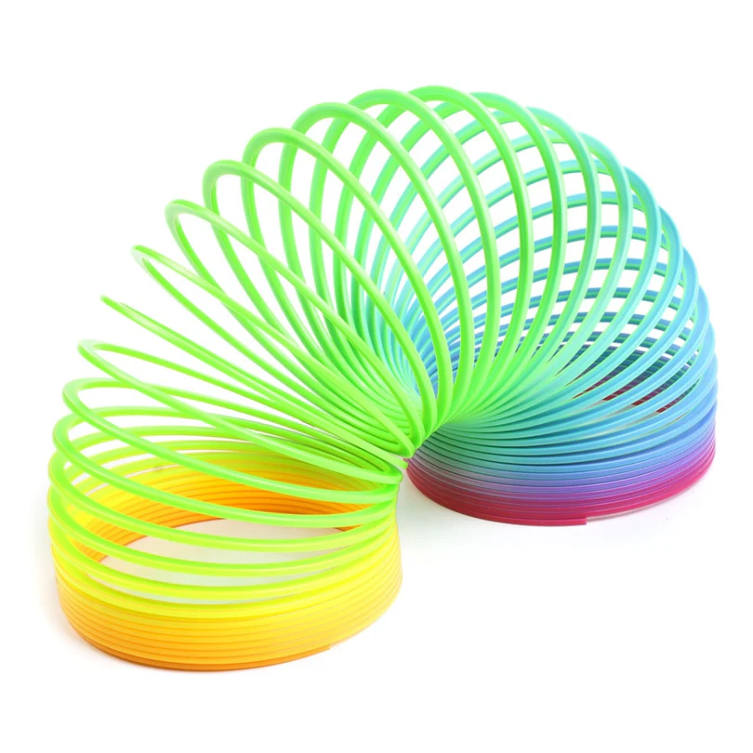 Magic Slinky Spring Toy – Stretchable & Bouncing Fidget Fun for Girls, Boys & Adults | Classic Stress Relief Toy - 1 Piece