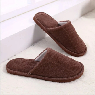 Premium Soft Cotton Slippers for Men & Women | Anti-Slip Comfortable Indoor Home Slippers | Multi-Color Warm Cozy Spa Slippers for All Seasons | Lightweight Unisex House Footwear