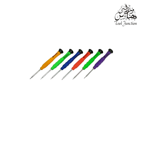 Variety House (VHTJ) | 6 in 1 Repair Opening Tool Kit Screwdriver Set Repair Tools Phone Disassemble Mobile Precision Screwdriver P-3001
