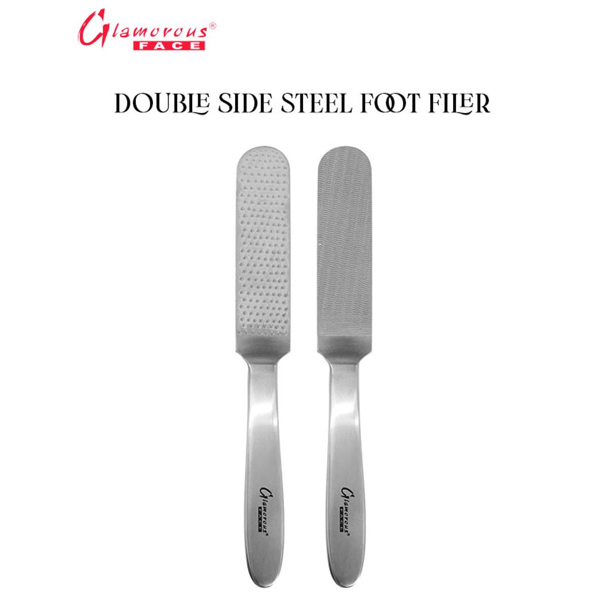 Foot Care Tool Double-sided Stainless Steel Footplate Foot Grinder
